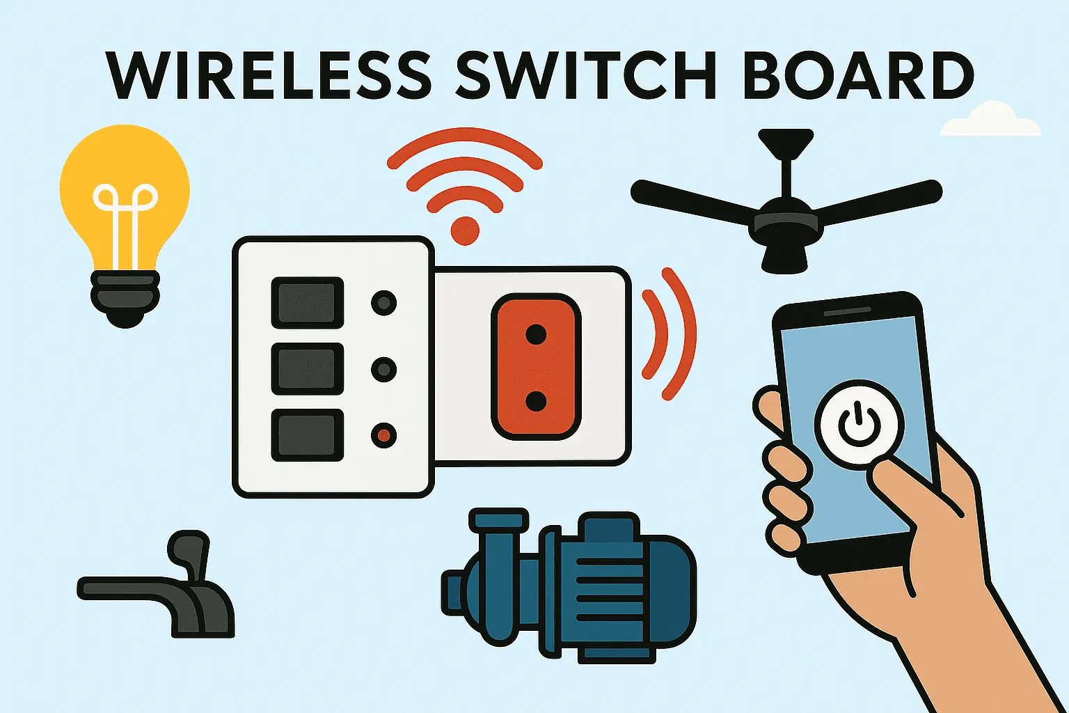Wireless Switch Board